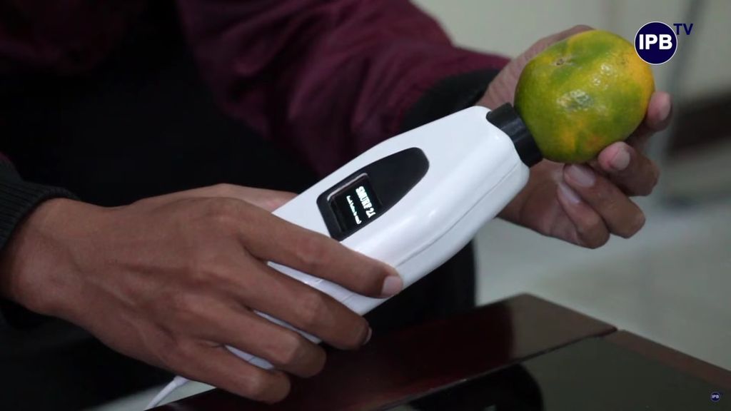 Alat pendeteksi kemanisan buah yang dikembangkan IPB University.