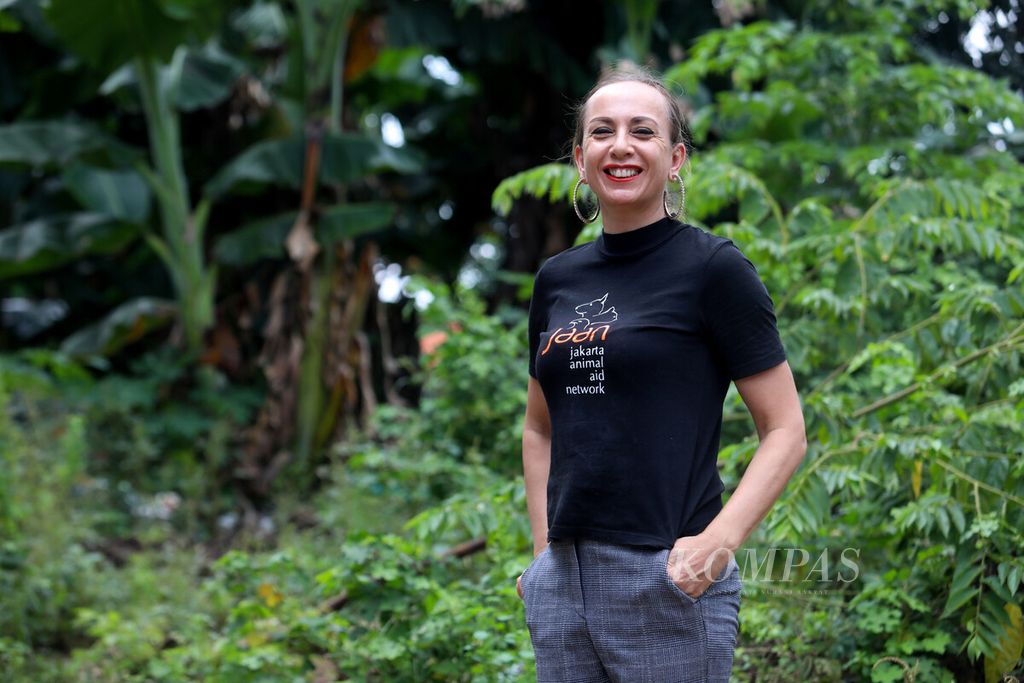 Karin Franken, pendiri Jakarta Animal Aid Network (JAAN)