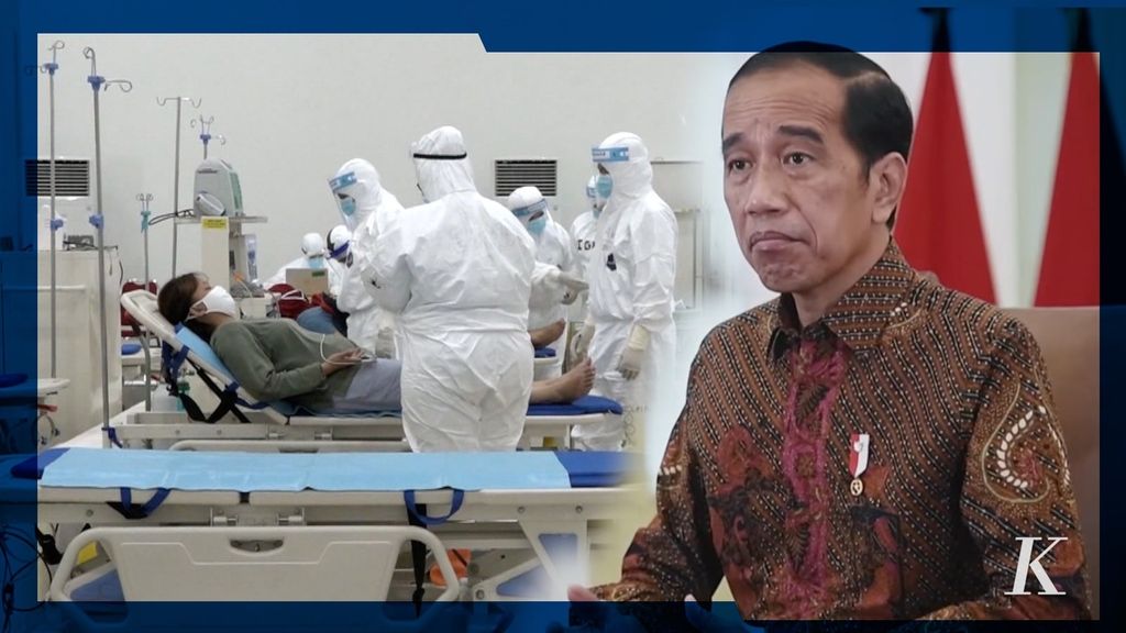 Presiden Joko Widodo dalam keterangan pers secara daring, Jumat (28/1/2022), menegaskan bahwa Indonesia sedang menghadapi lonjakan kasus Covid-19 yang didominasi varian Omicron. Lonjakan kasus ini diperkirakan berlangsung hingga beberapa pekan ke depan.