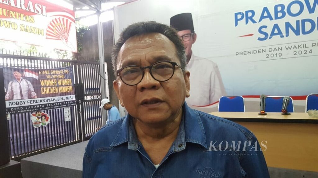 Wakil Ketua DPRD DKI Jakarta dari Partai Gerindra, M Taufik