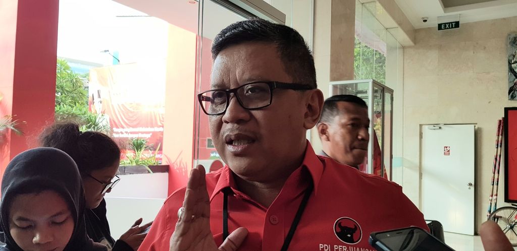 Sekretaris Jenderal PDI-P Hasto Kristiyanto