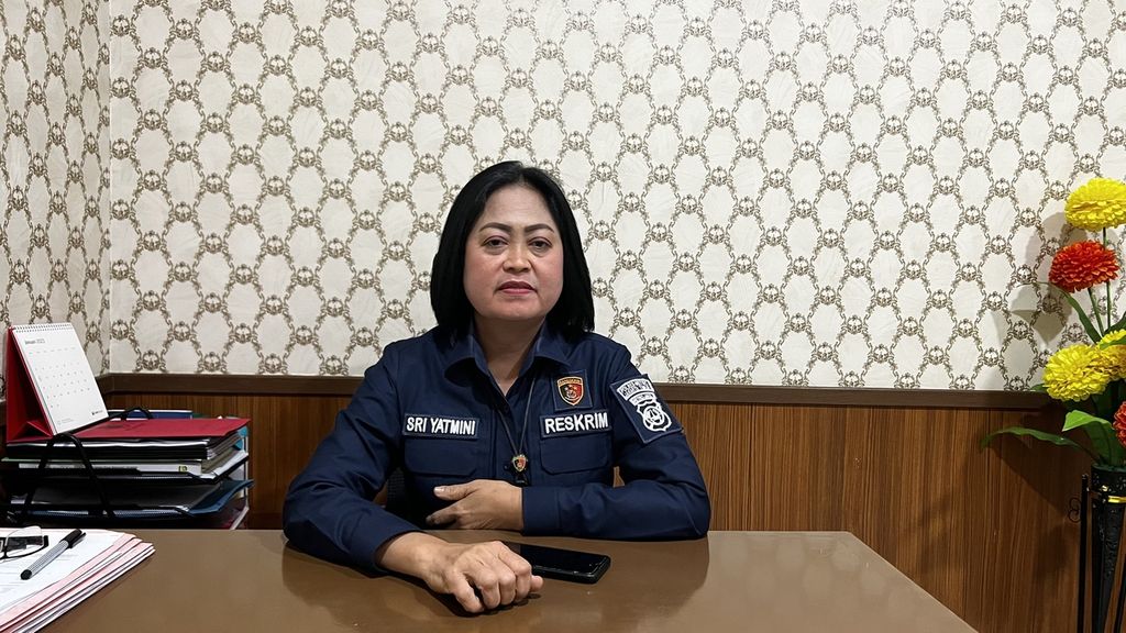 Kepala Unit Pelayanan Perempuan dan Anak Kepolisian Resor Jakarta Timur Inspektur Satu Sri Yatmini, Jumat (20/1/2023).