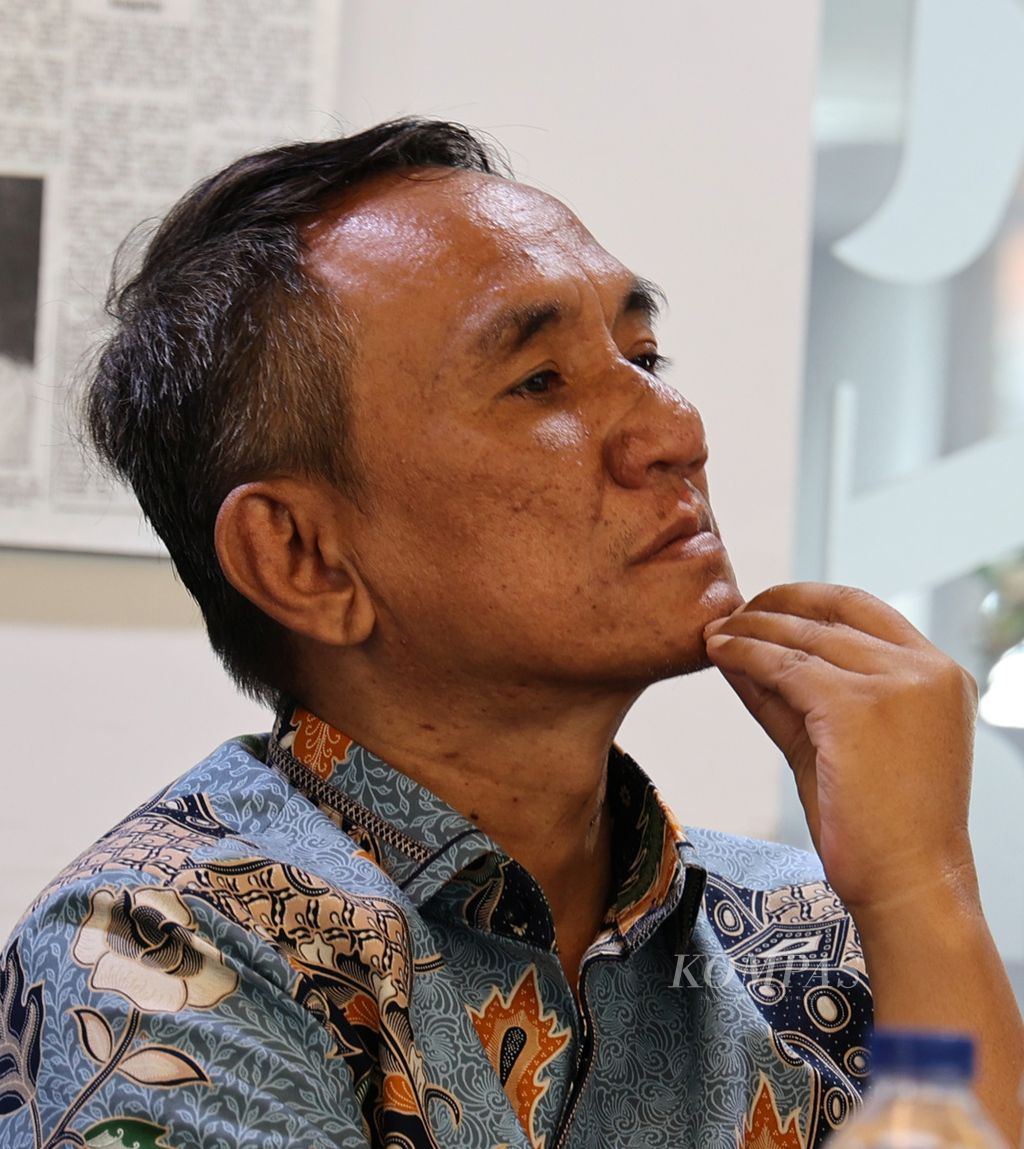Ketua Badan Pemenangan Pemilu Partai Demokrat Andi Arief 