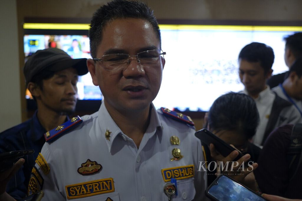 Kepala Dinas Perhubungan DKI Jakarta Syafrin Liputo