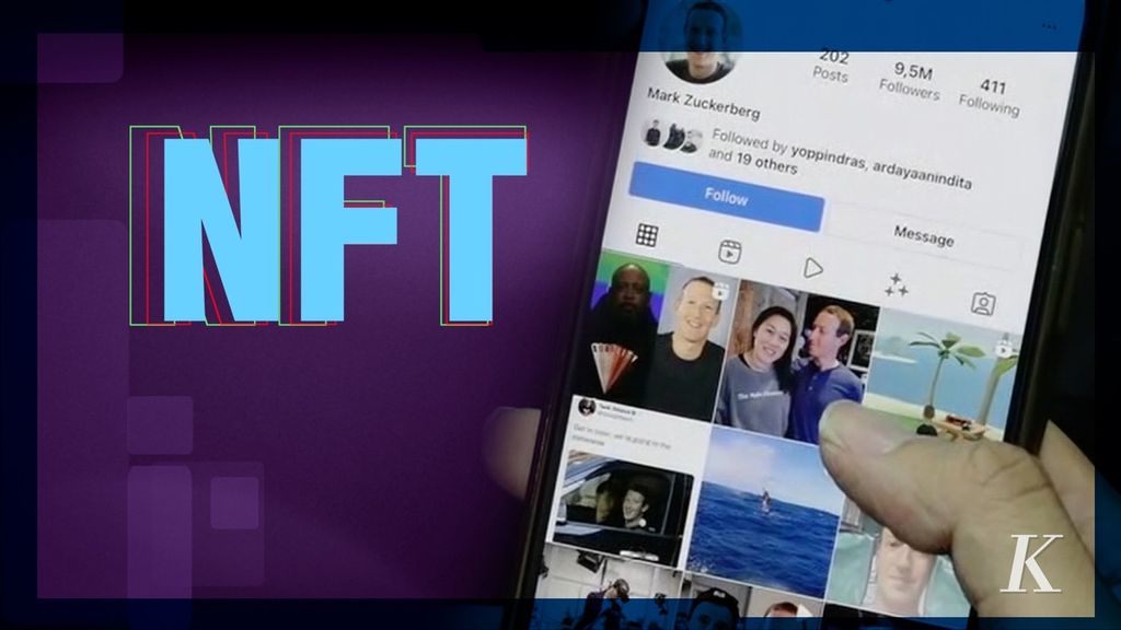 Bos Meta Mark Zuckerberg mengumumkan perusahaannya berencana memperkenalkan <i>non-fungible</i><i>token</i> (NFT) ke Instagram dalam waktu dekat.
