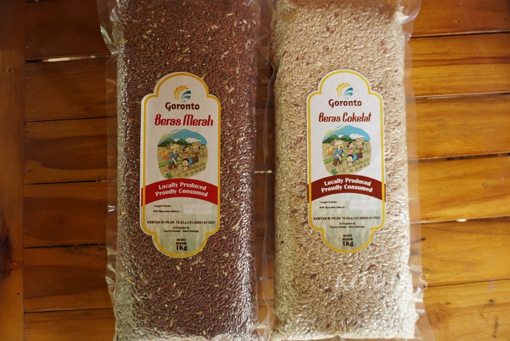 The Goronto brand of brown rice and brown rice belongs to Zahra Khan.