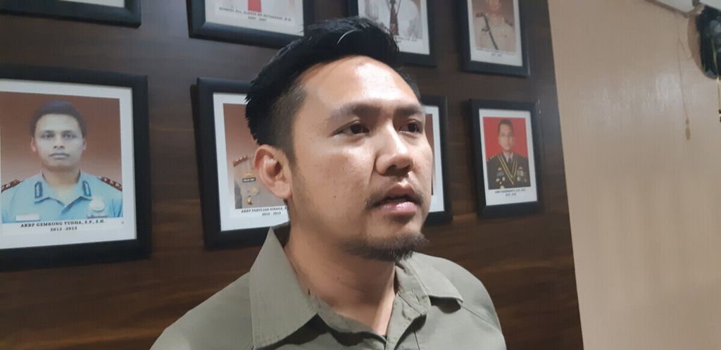 Kapolsek Sawah Besar Komisaris Maulana Mukarom.