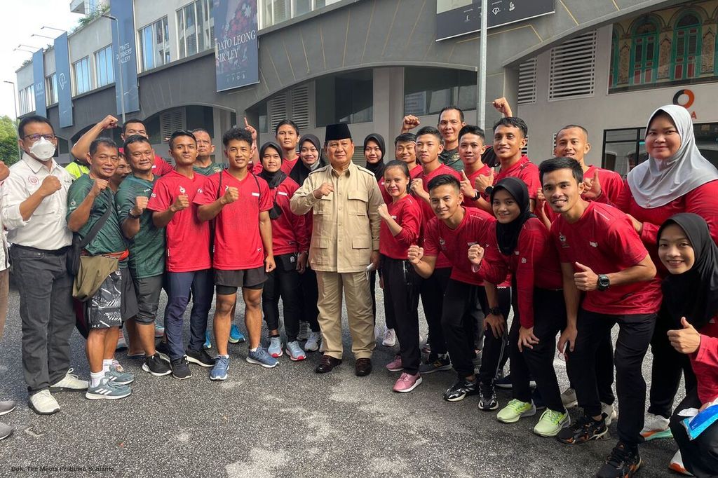 Prabowo Subianto mendapat dukungan penuh untuk kembali menjadi Presiden International Pencak Silat Federation atau Persekutuan Pencak Silat Antarabangsa (Persilat), Selasa (26/7/2022), di Melaka, Malaysia.