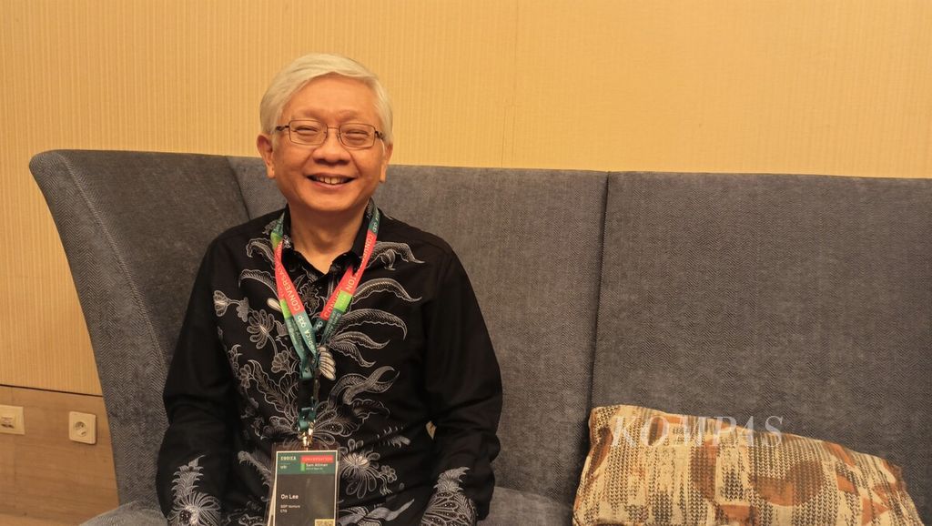 Chief technology officer (CTO) dari firma modal ventura GDP Venture On Lee ketika diwawancarai Harian Kompas di Jakarta, Rabu (14/06/2023).