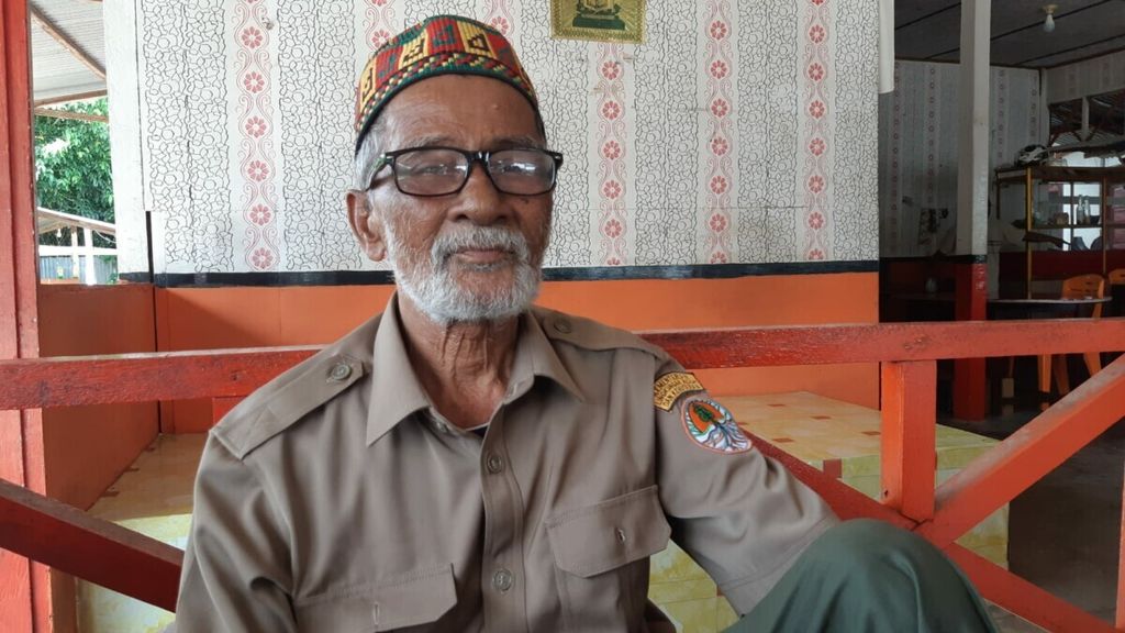Almarhum Sarwani Sabi (84), pawang harimau dari Aceh. Puluhan tahun dia menjadi juru damai konflik harimau dengan manusia.