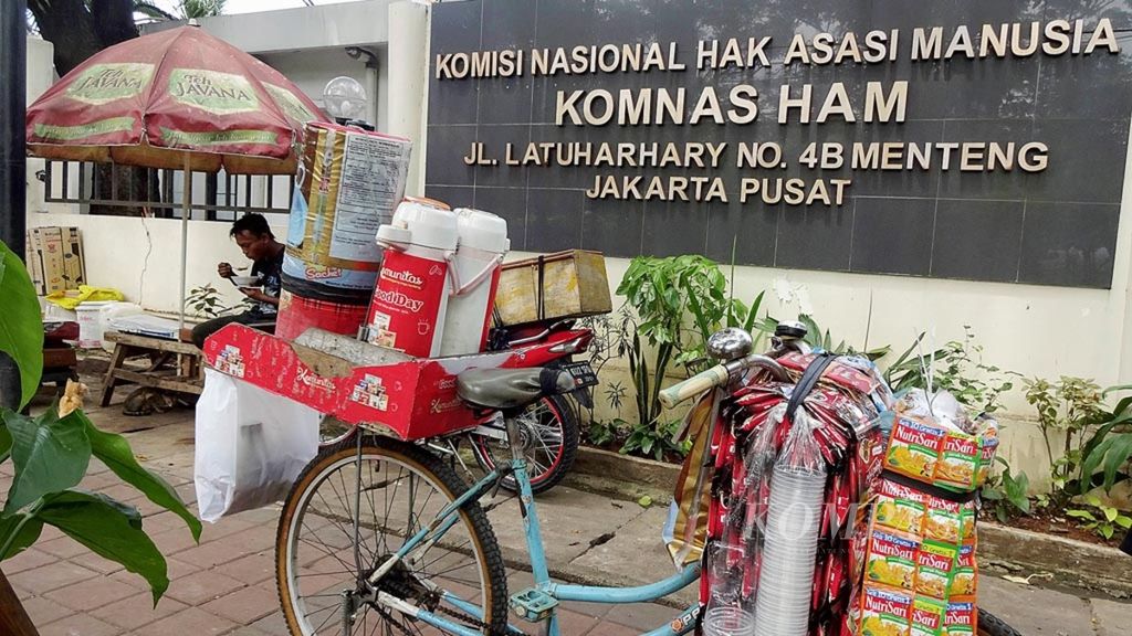 Kantor Komnas HAM, Jakarta, Sabtu (2/12).