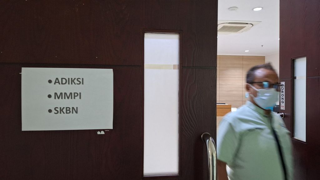 Klinik Psikiatri Adiksi di Rumah Sakit Khusus Daerah Duren Sawit, Jakarta Timur, Senin (15/7/2024). Klinik ini menyediakan layanan adiksi judi <i>online</i>. 