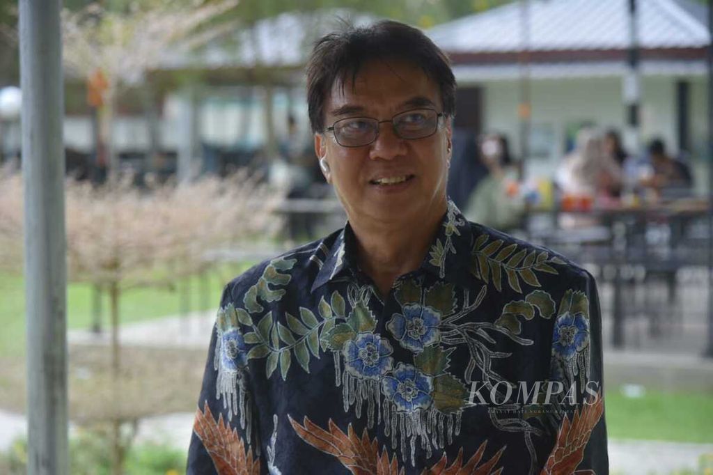 Direktur Utama PT PIM Budi Santoso Syarif 
