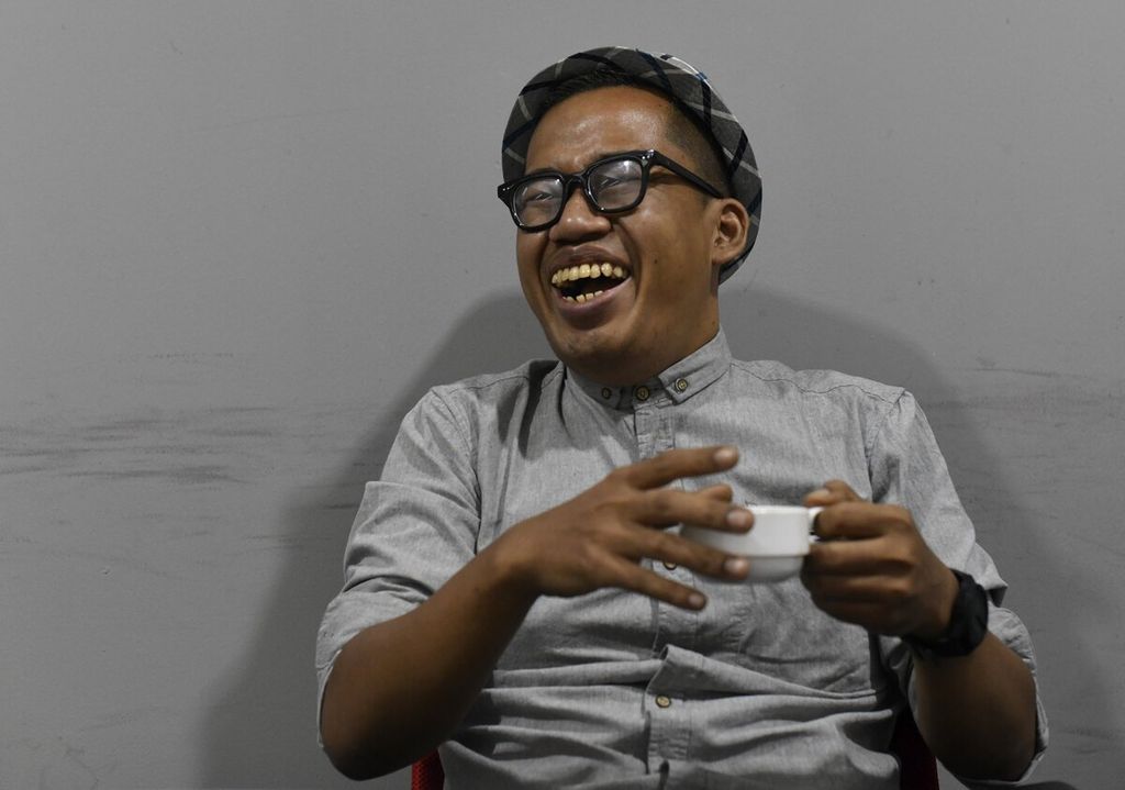 Chef Wira Hardiansyah saat wawancara dengan <i>Kompas </i>di Jakarta, Sabtu (24/12/2022).