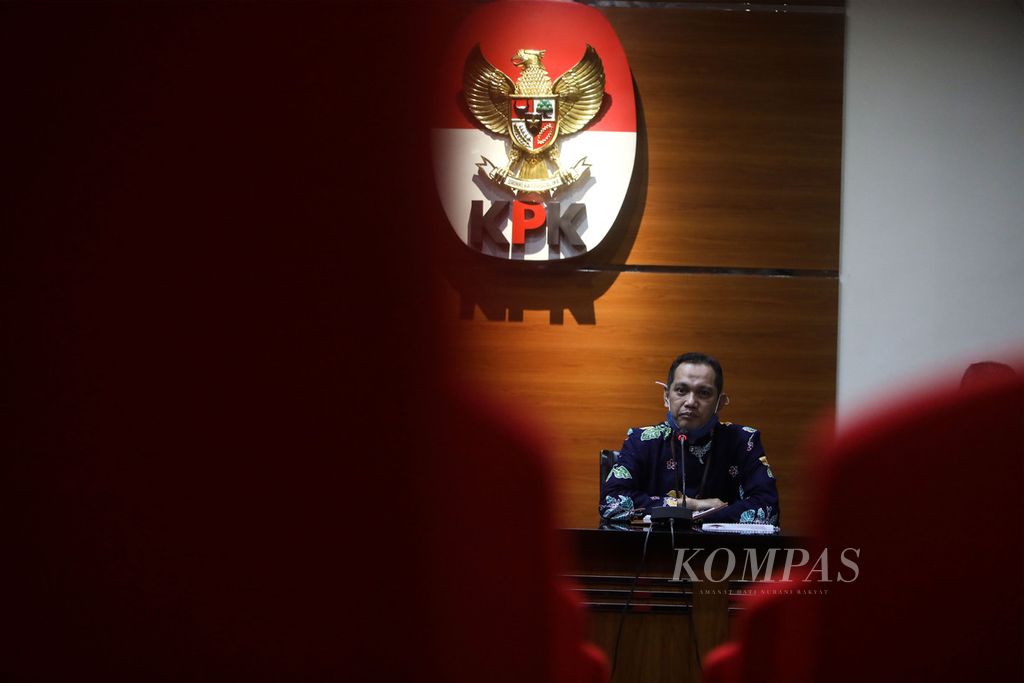 Wakil Ketua Komisi Pemberantasan Korupsi Nurul Ghufron 