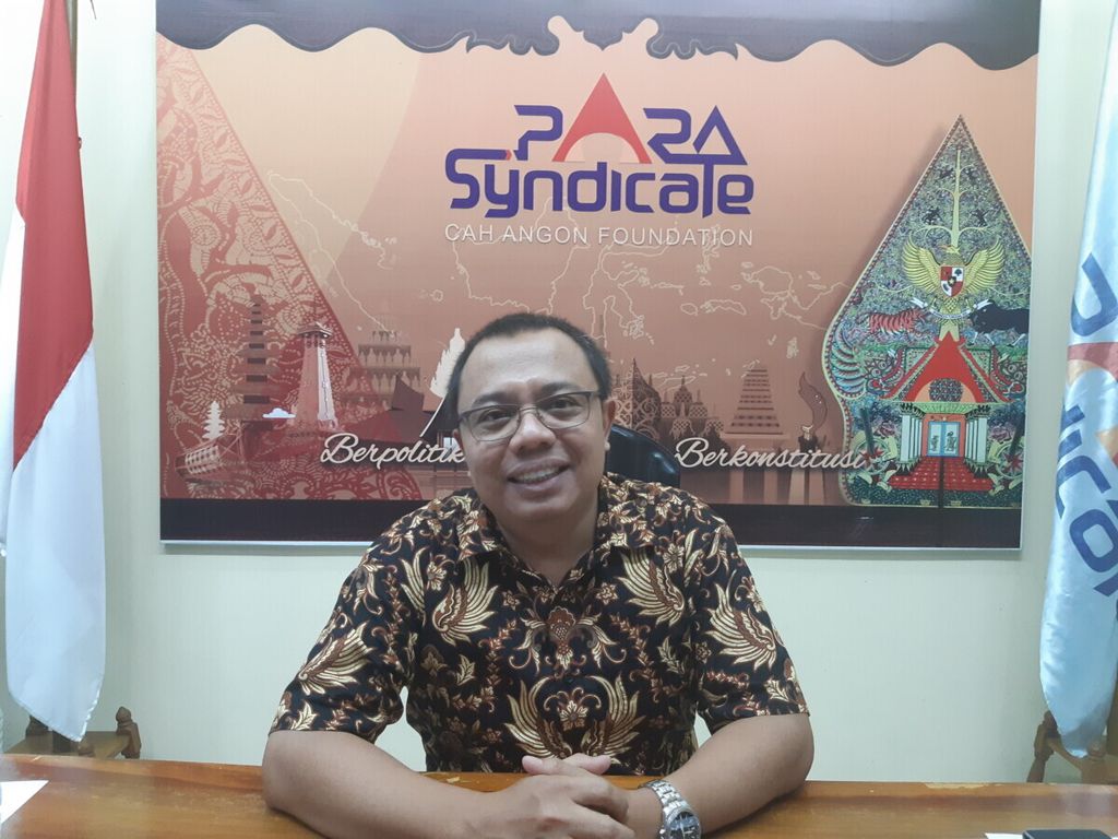 Direktur Eksekutif PARA Syndicate Ari Nurcahyo