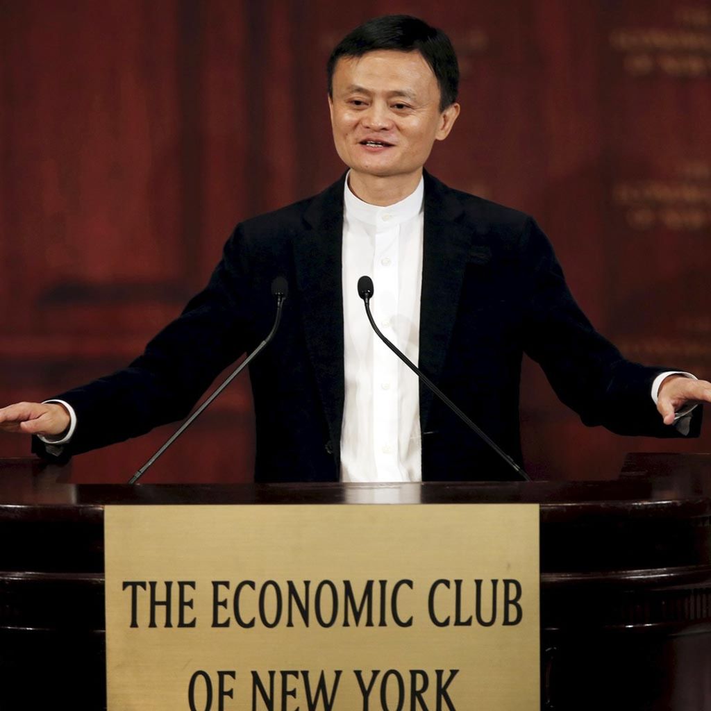 Jack Ma, Pendiri dan Presiden Direktur Grup Alibaba.
