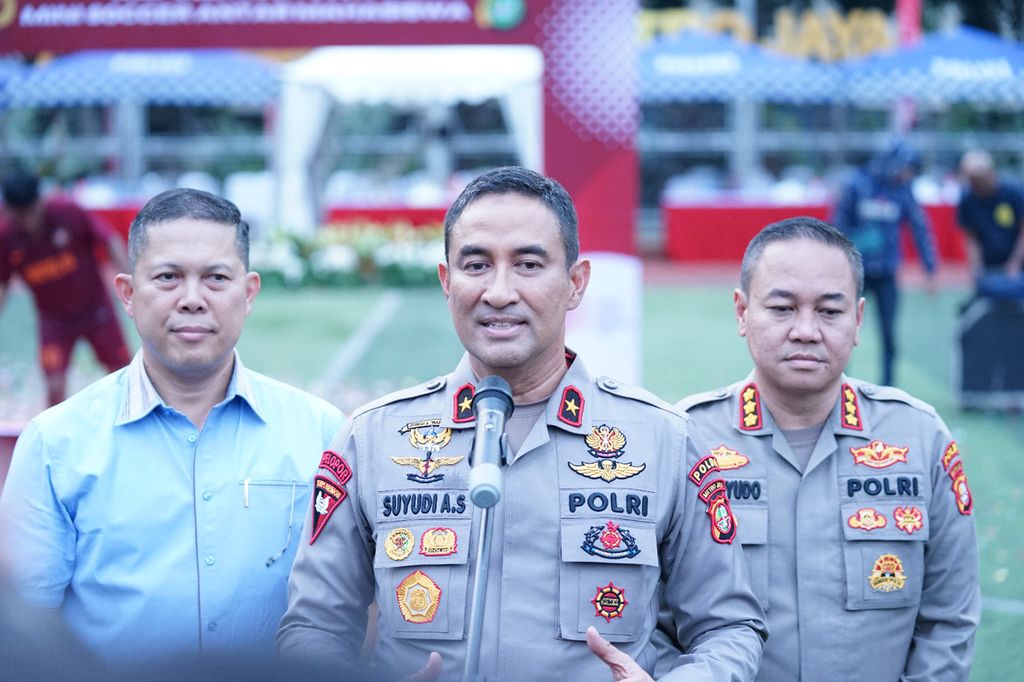 Wakil Kepolisian Polda Metro Jaya Brigadir Jenderal Suyudi Ario Seto.