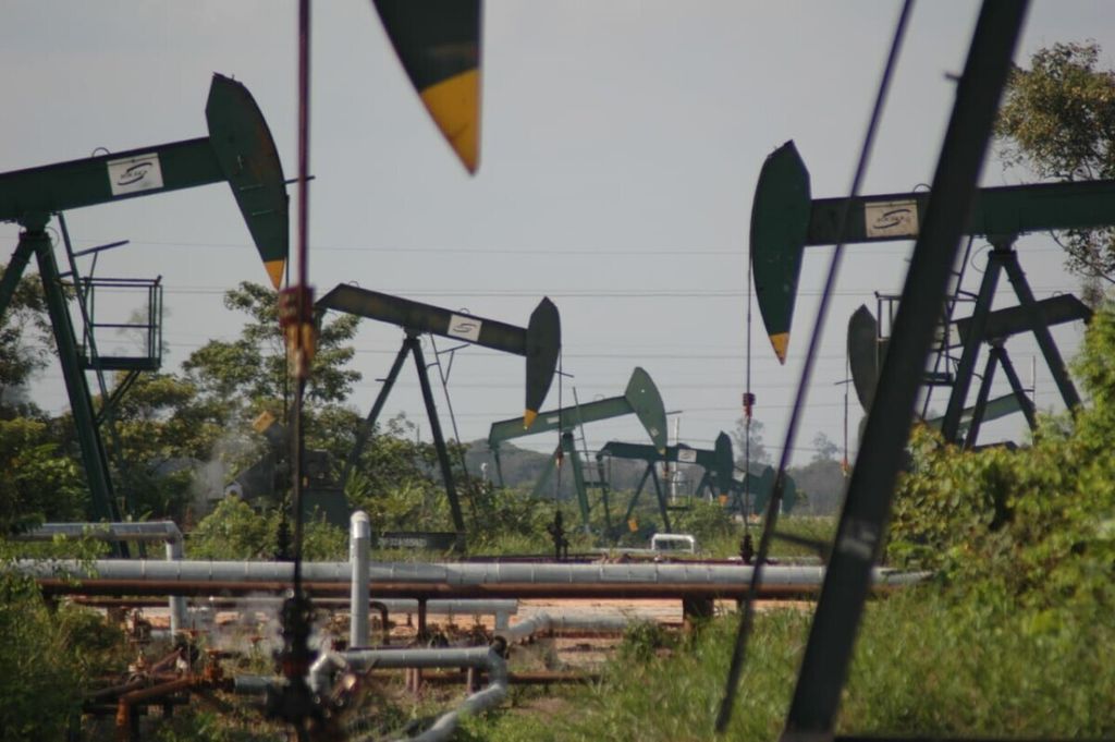 Ilustrasi pengelolaan hulu minyak dan gas bumi atau migas di Wilayah Kerja/Blok Rokan, Riau.