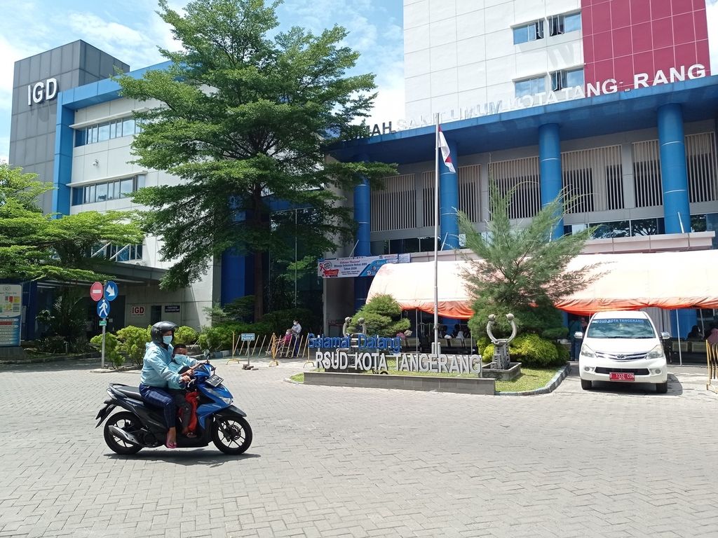Rumah Sakit Umum Daerah Kota Tangerang di Banten, Rabu (1/12/2021).