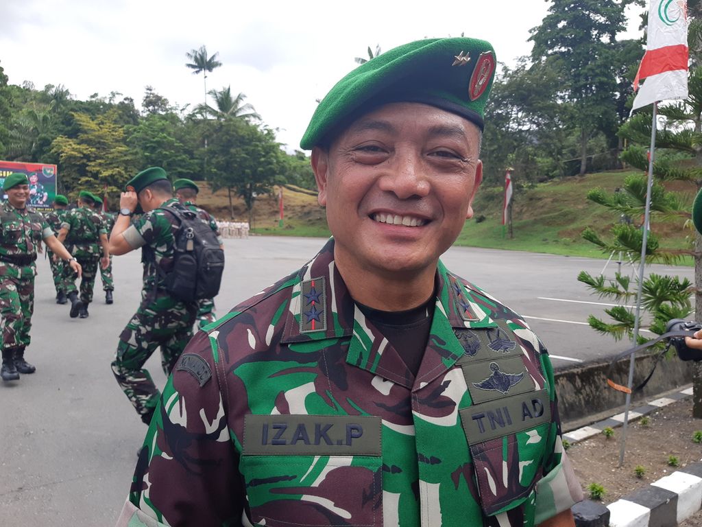 Panglima Kodam XVII/Cenderawasih Mayor Jenderal TNI Izak Pangemanan.