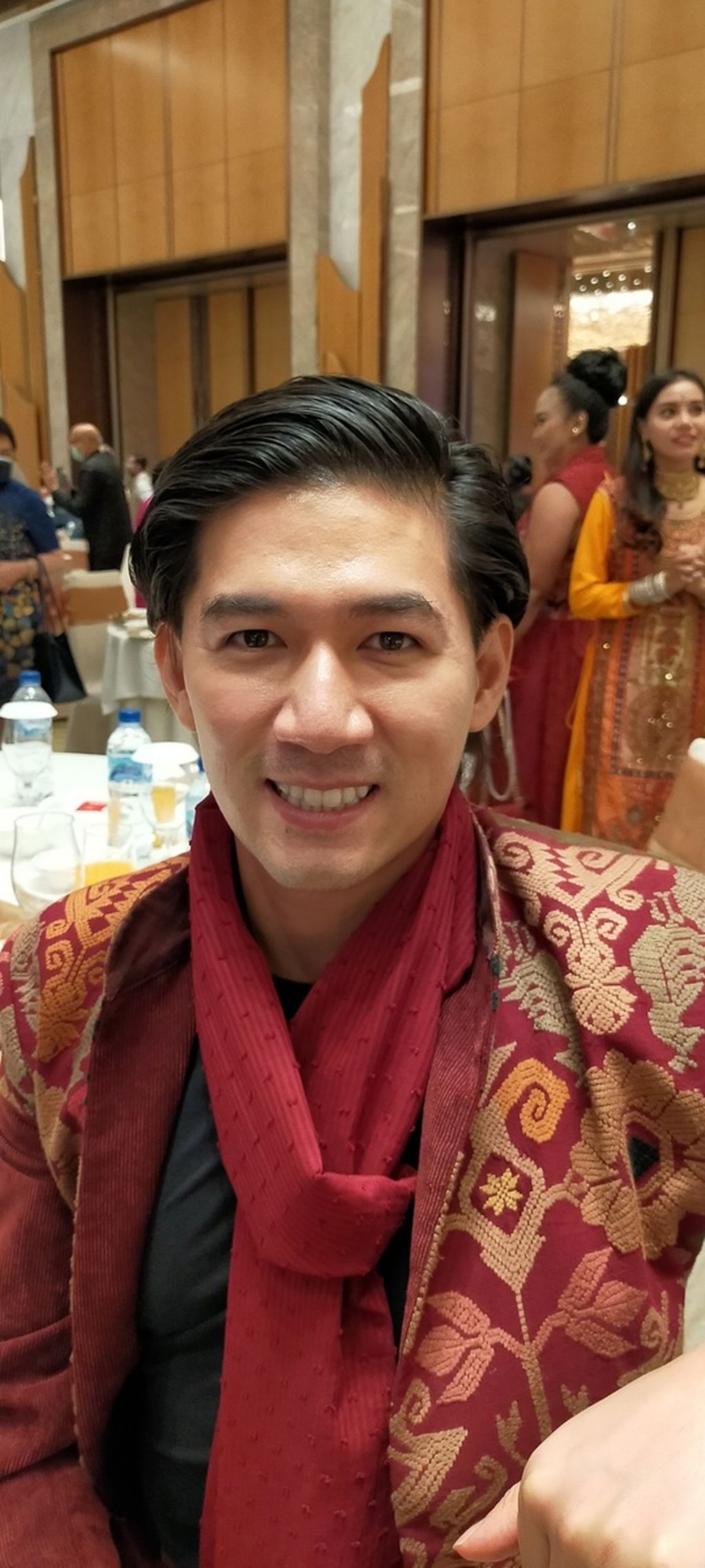 Pemain biola Iskandar Widjaja, Rabu (26/1/2022), di resepsi Hari Republik Ke-73 India, di Hotel Westin, Jakarta.