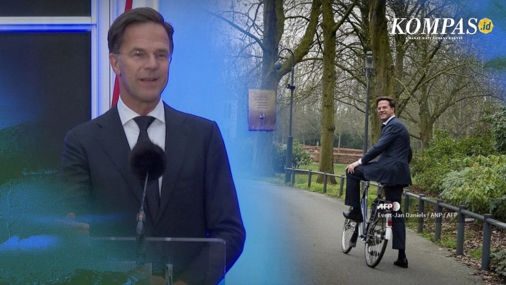 Mantan Perdana Menteri Belanda Mark Rutte 