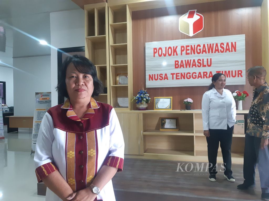 Yuliana Saloso, Ketua Forum Kerukunan Umat Beragama NTT, Rabu (18/9/2024).