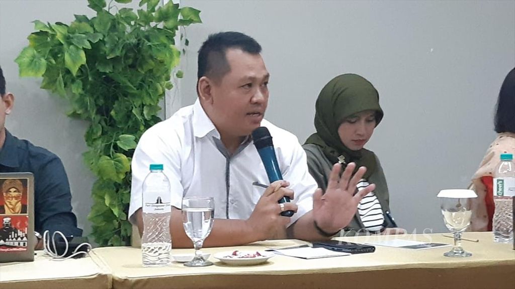 Koordinator Kawasan Southeast Asia Freedom of Expression Network (Safenet) Damar Juniarto