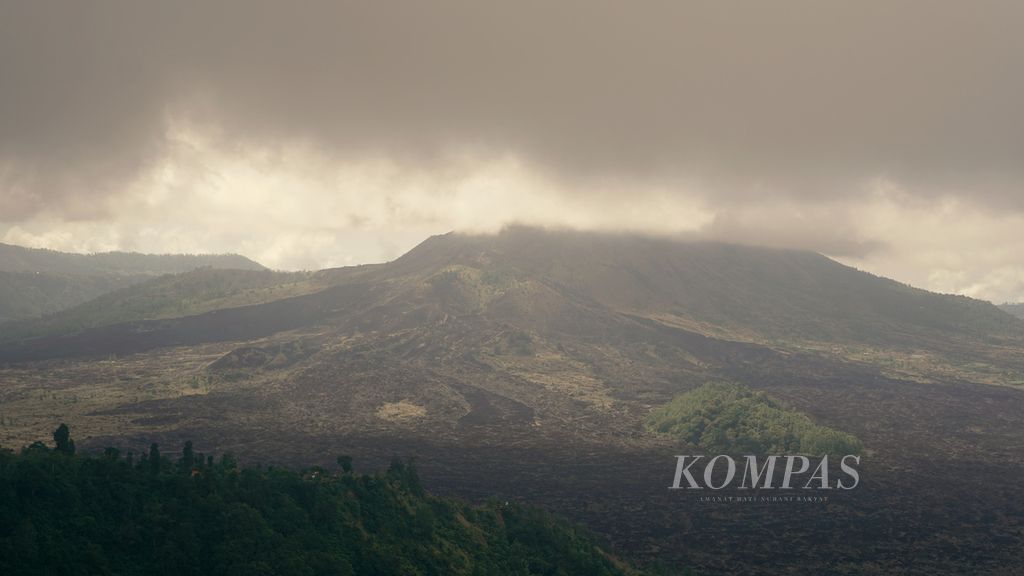 Lanskap Gunung Batur dari Kintamani