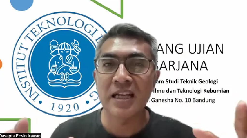 Peneliti Hidrogeologi dari Institut Teknologi Bandung, Dasapta Erwin Irawan.