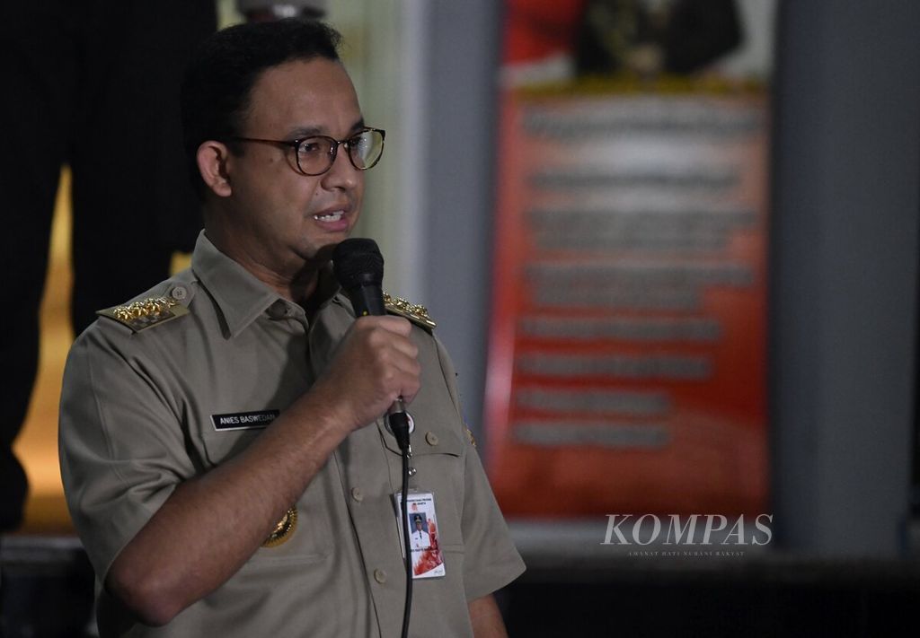 Anies Baswedan, Gubernur DKI Jakarta 