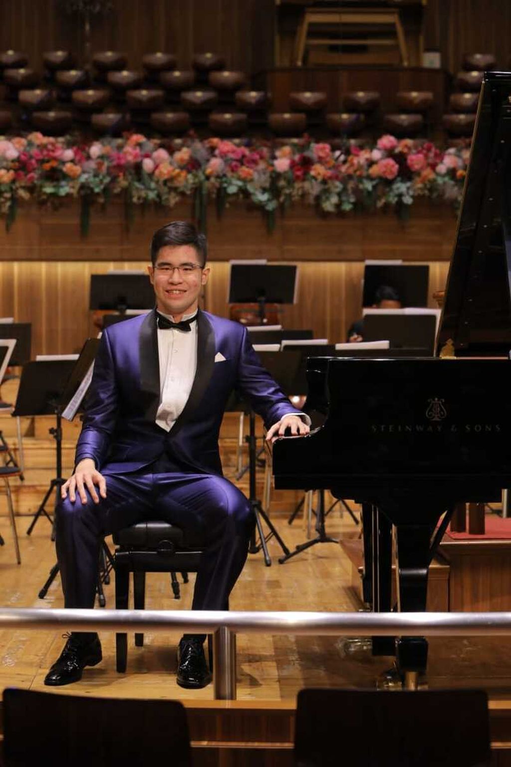 Pianis Jonathan Kuo menggelar konser Between Two Poles di Jakarta pada Minggu (23/1/2022). Sebelumnya, selama pandemi, dia selalu menggelar konser secara daring.