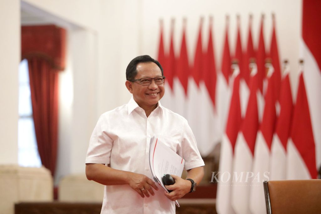 Menteri Dalam Negeri Tito Karnavian 