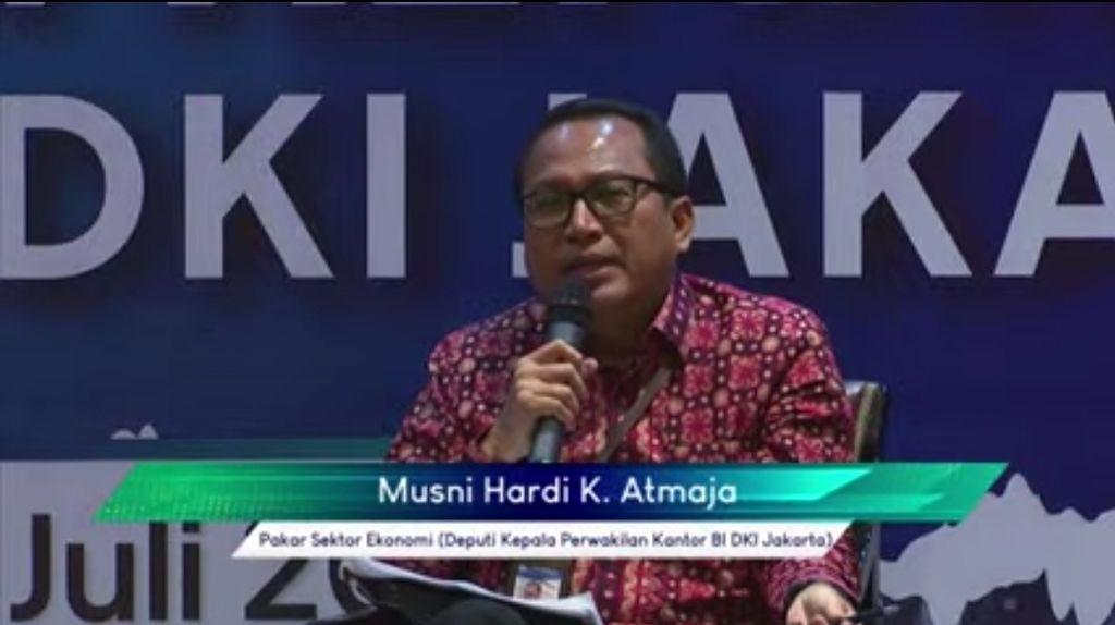 Deputi Kepala Perwakilan Bank Indonesia DKI Jakarta Musni Hardi K Atmaja