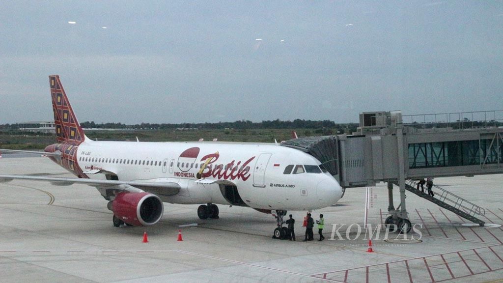 Pesawat Airbus A320-200 dari Maskapai Batik Air