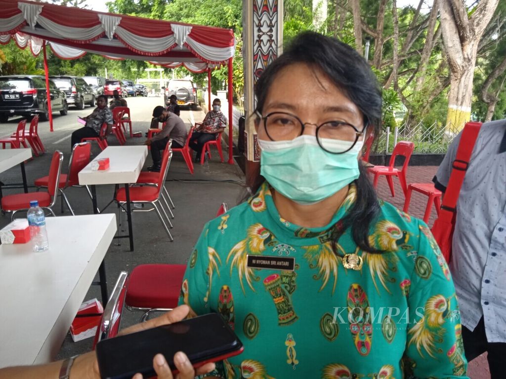 Kepala Dinas Kesehatan Kota Jayapura Ni Nyoman Sri Antari