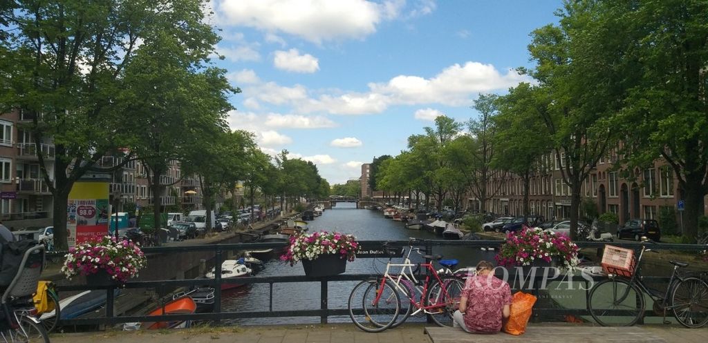 Amsterdam, Belanda, Senin (1/7/2019)