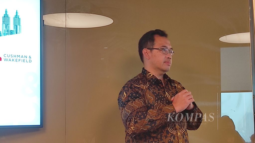 Director Strategic Consulting Cushman & Wakefield untuk Indonesia Arief Rahardjo