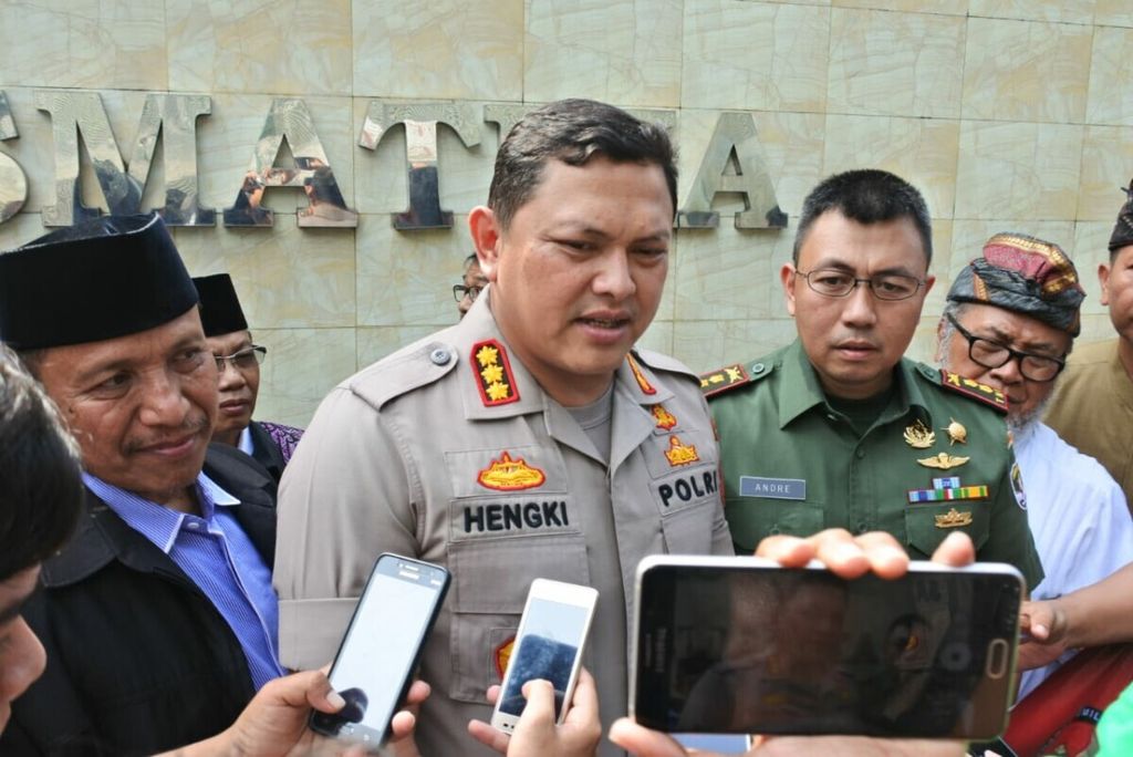 Direktur Reserse Kriminal Umum Polda Metro Jaya Komisaris Besar Hengki Haryadi.