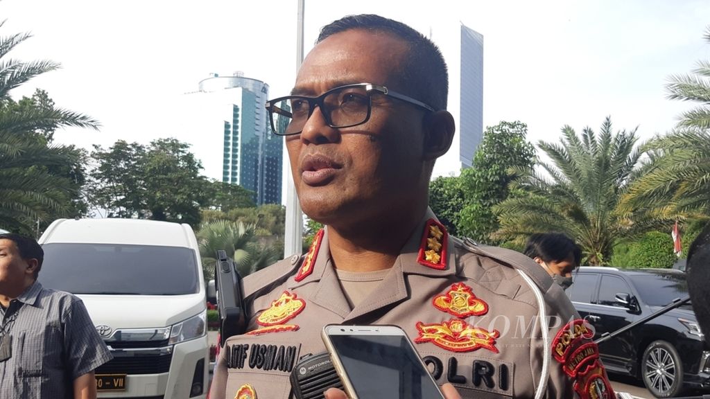 Direktur Lalu Lintas Polda Metro Jaya Komisaris Besar Latif Usman.