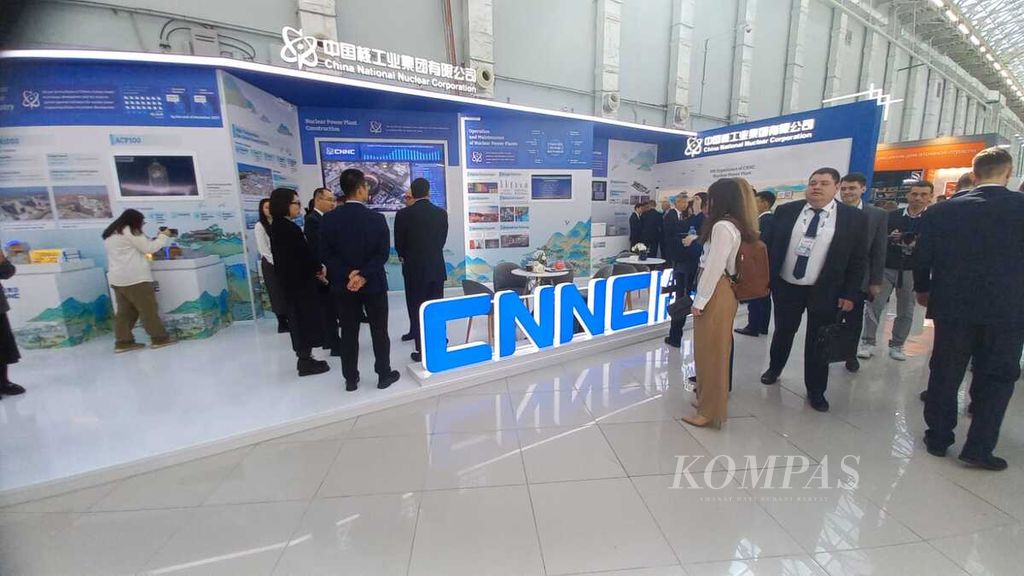 China participated in showing off the nuclear reactor development they have achieved at Atomexpo 2024, Monday (25/3/2024) in Sochi, Russia.