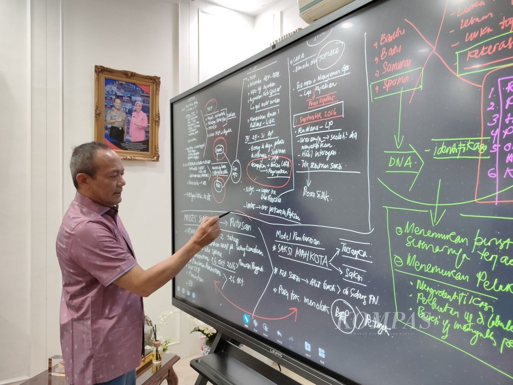 Kepala Badan Reserse dan Kriminal Polri (2018-2019) Komisaris Jenderal (Purn) Arief Sulistyanto saat ditemui <i>Kompas</i> pada Kamis (11/7/2024) siang di Jakarta.