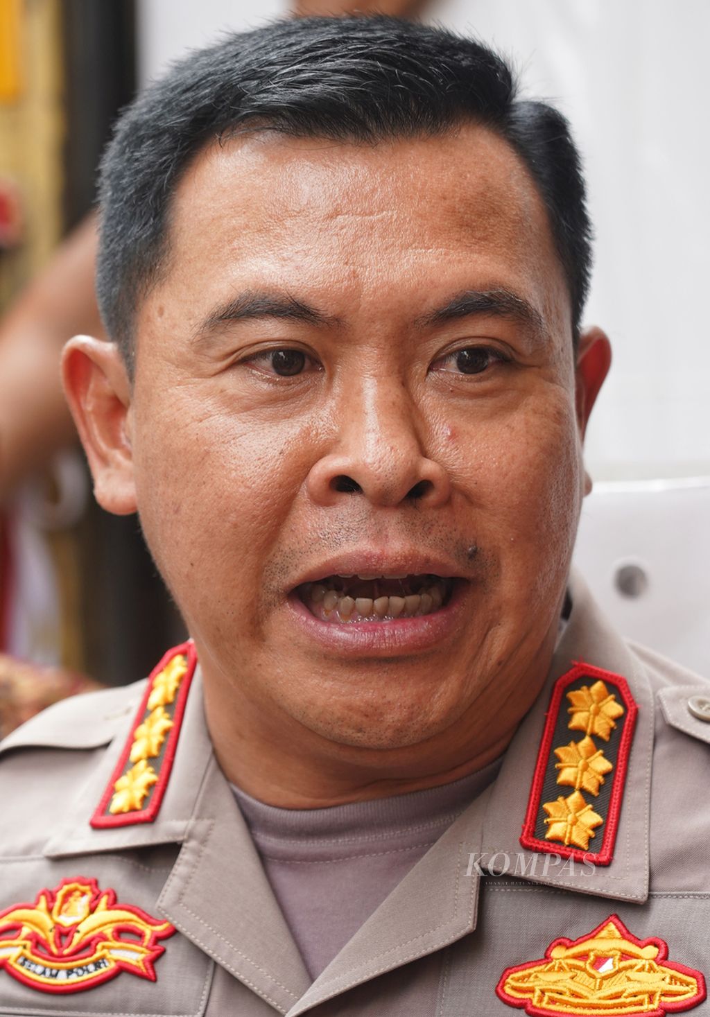 Kepala Polres Metro Jakarta Pusat Komisaris Besar Susatyo Purnomo Condro  