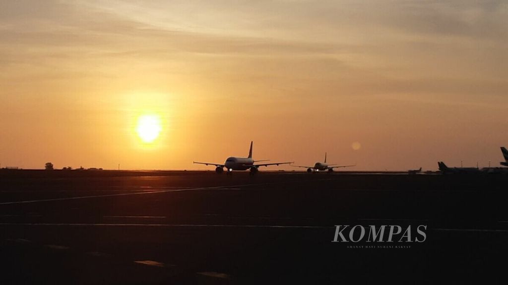 Pesona Bandara Internasional Ngurah Rai, Kabupaten Badung, Bali, bulan November 2019 lalu. Bandara ini mencatat kedatangan wisatawan mancanegara sekitar 6,2 juta orang.