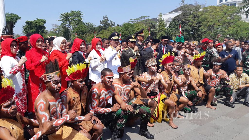 HUT RI di Jabar bersama warga Papua 