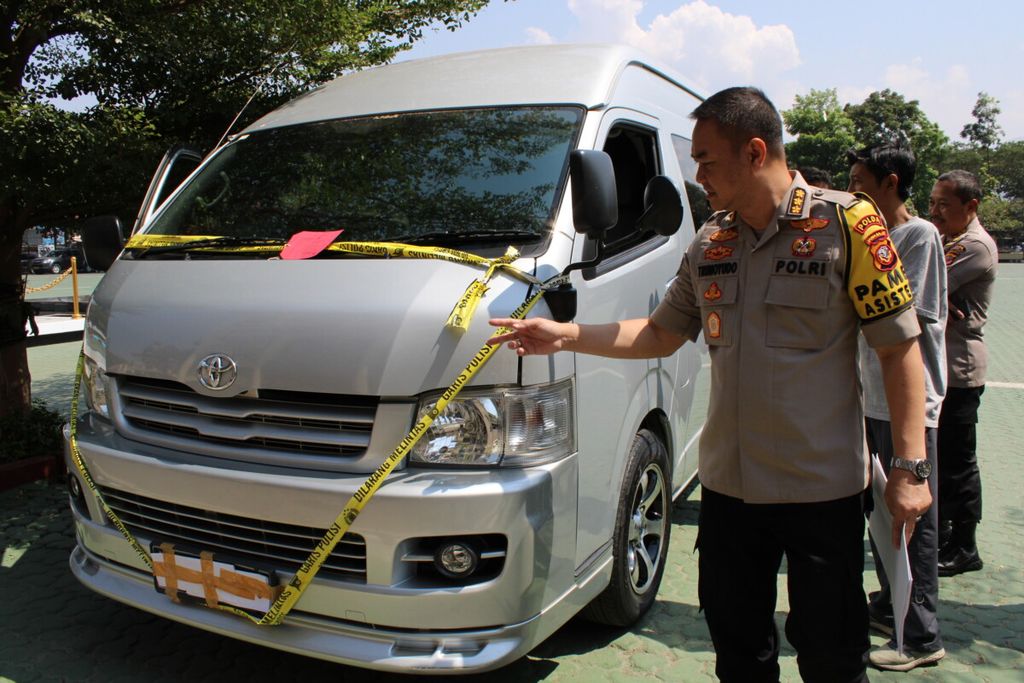 Mobil yang disita digunakan untuk peredaran sabu