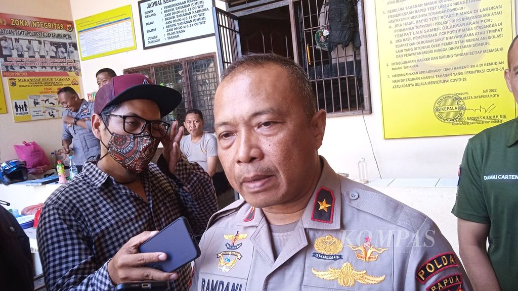 Wakil Kepala Polda Papua Brigadir Jenderal Ramdani Hidayat.