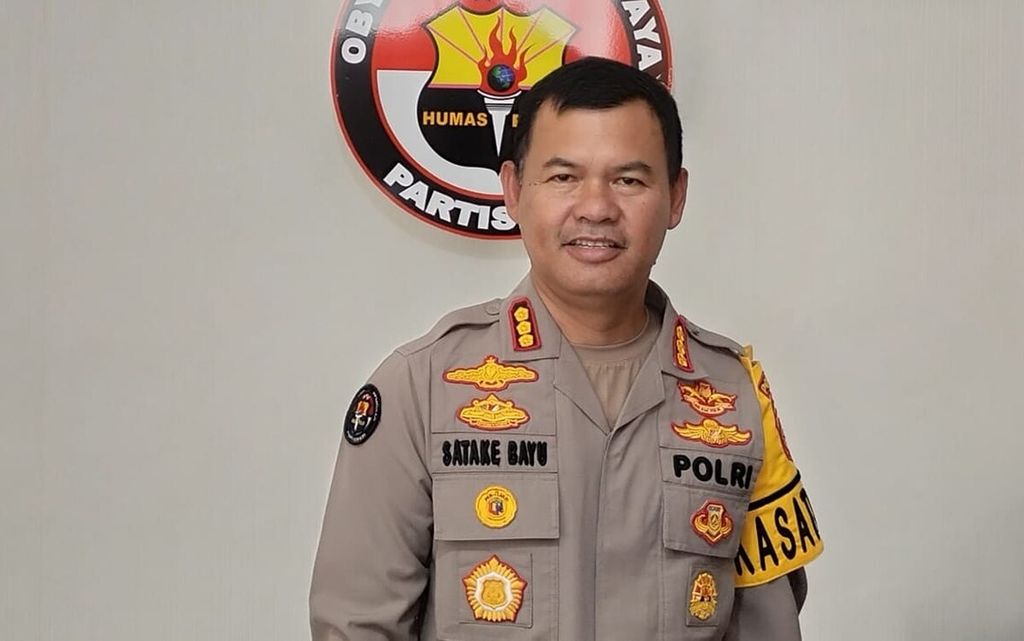 Kepala Bidang Humas Polda Bali Komisaris Besar Stefanus Satake Bayu Setianto. Kini Satake menjabat sebagai Kabid Humas Polda Jateng.