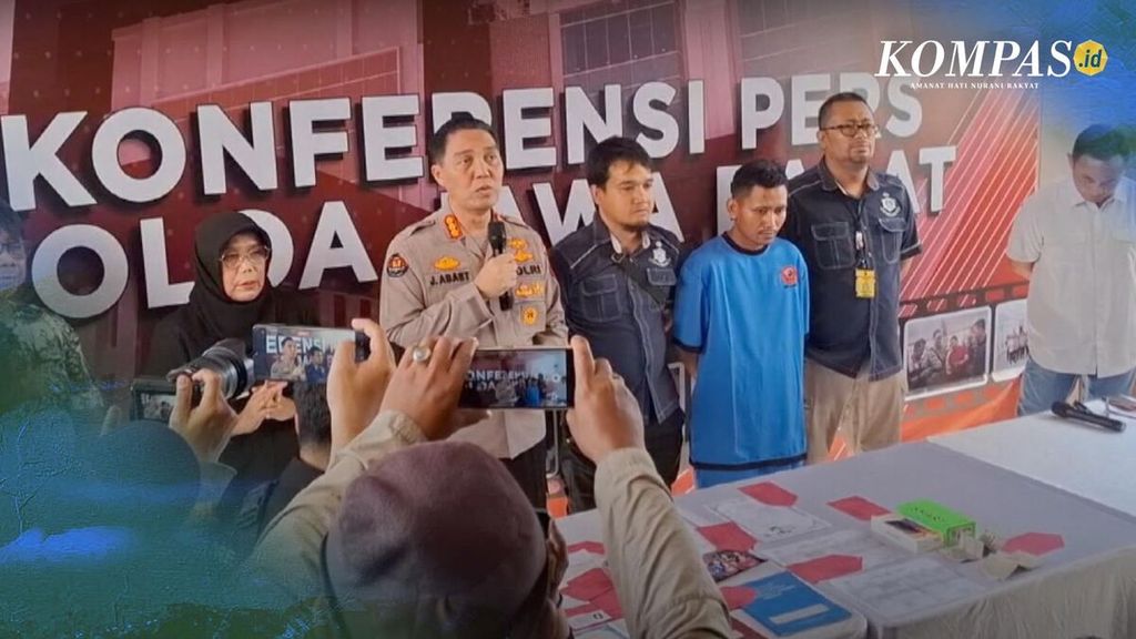 Konferensi pers usai penangkapan Pegi Setiawan di Polda Jawa Barat, 21 Mei 2024. 